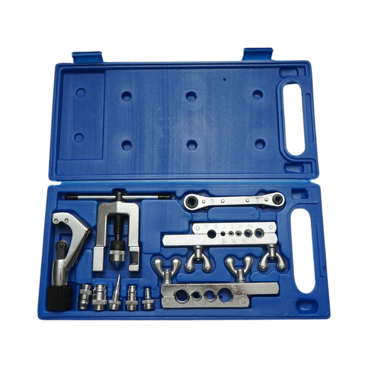 Trusa bercuit conducte de frana, tevi HVAC cu taietor 10 piese Breckner Germany - imagine 2