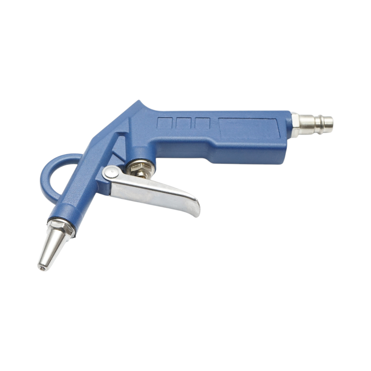 Pistol de suflat aer comprimat cu duza scurta 28mm albastru - imagine 2