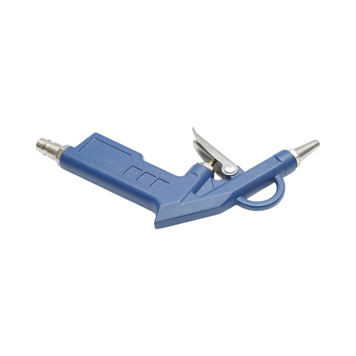 Pistol de suflat aer comprimat cu duza scurta 28mm albastru - imagine 4