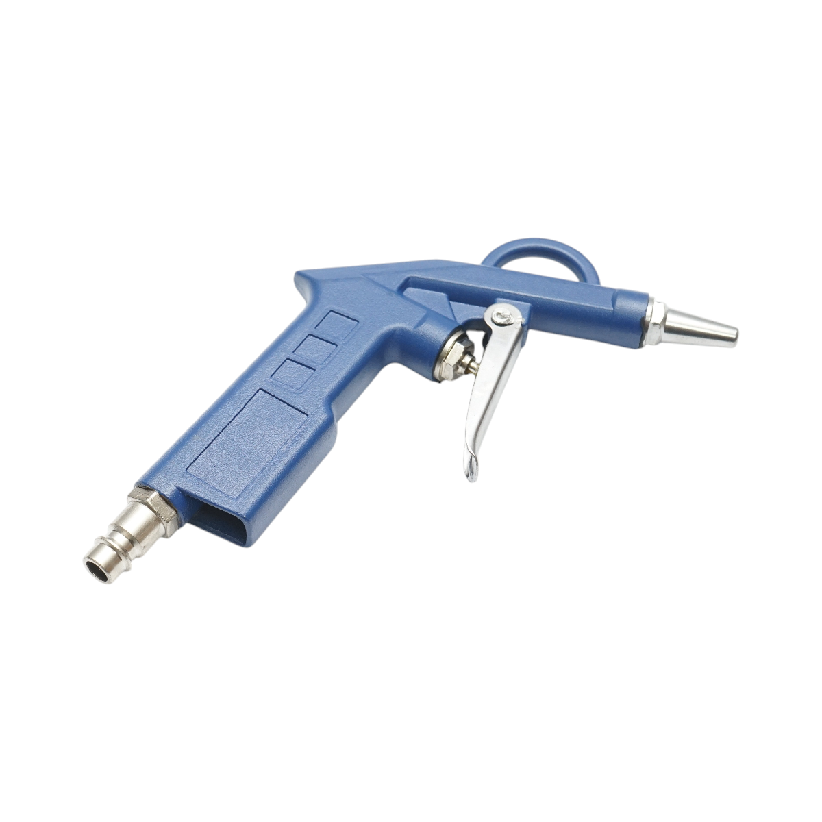 Pistol de suflat aer comprimat cu duza scurta 28mm albastru - imagine 3
