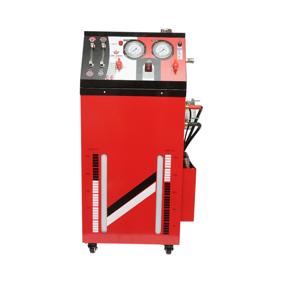 Aparat schimb ulei cutii automate 220V, rezervor dublu 25L, presiune max. 10 bar - imagine 3