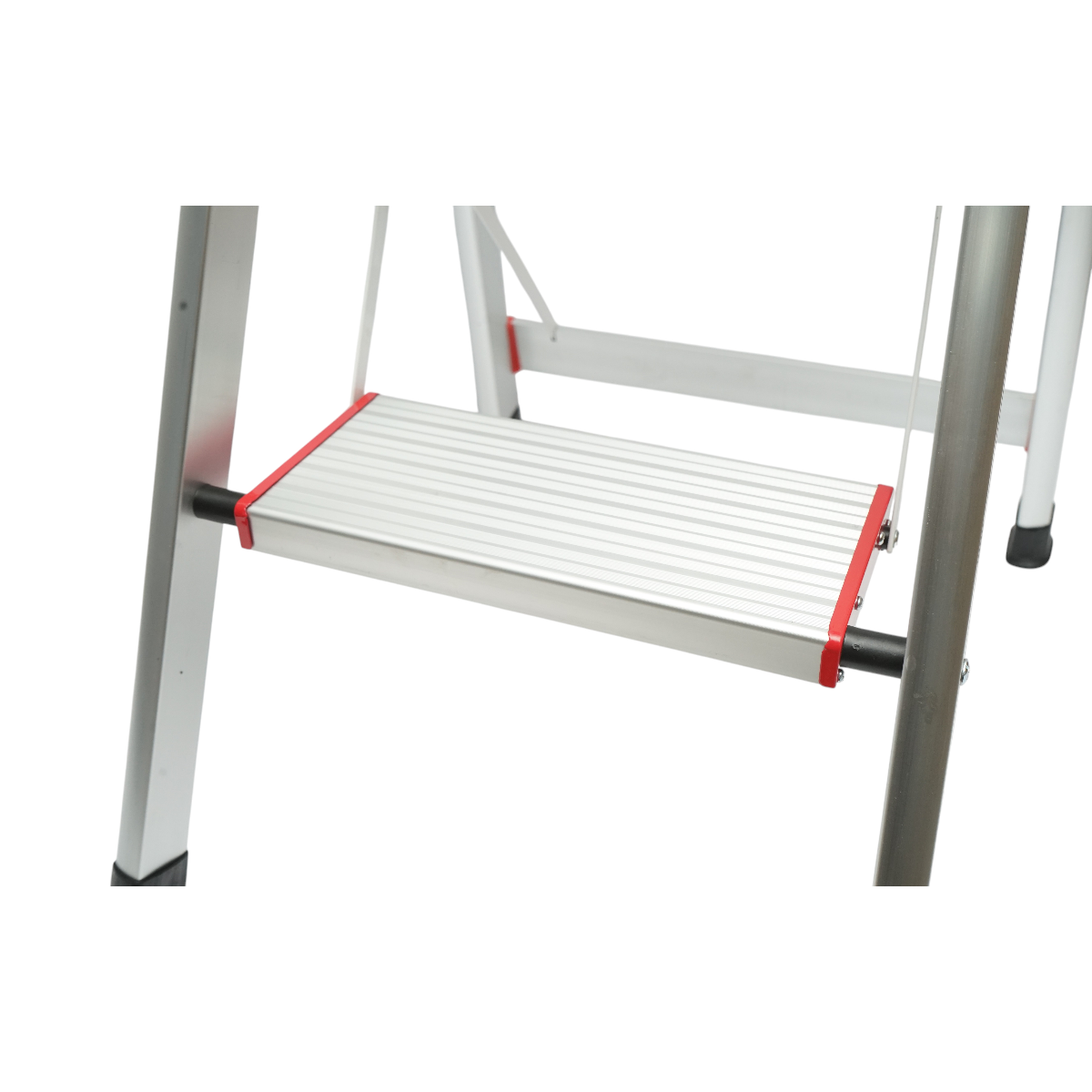 Scara aluminiu pliabila, 3 trepte antiderapante, inaltime 68cm, sarcina maxima 130Kg - imagine 9