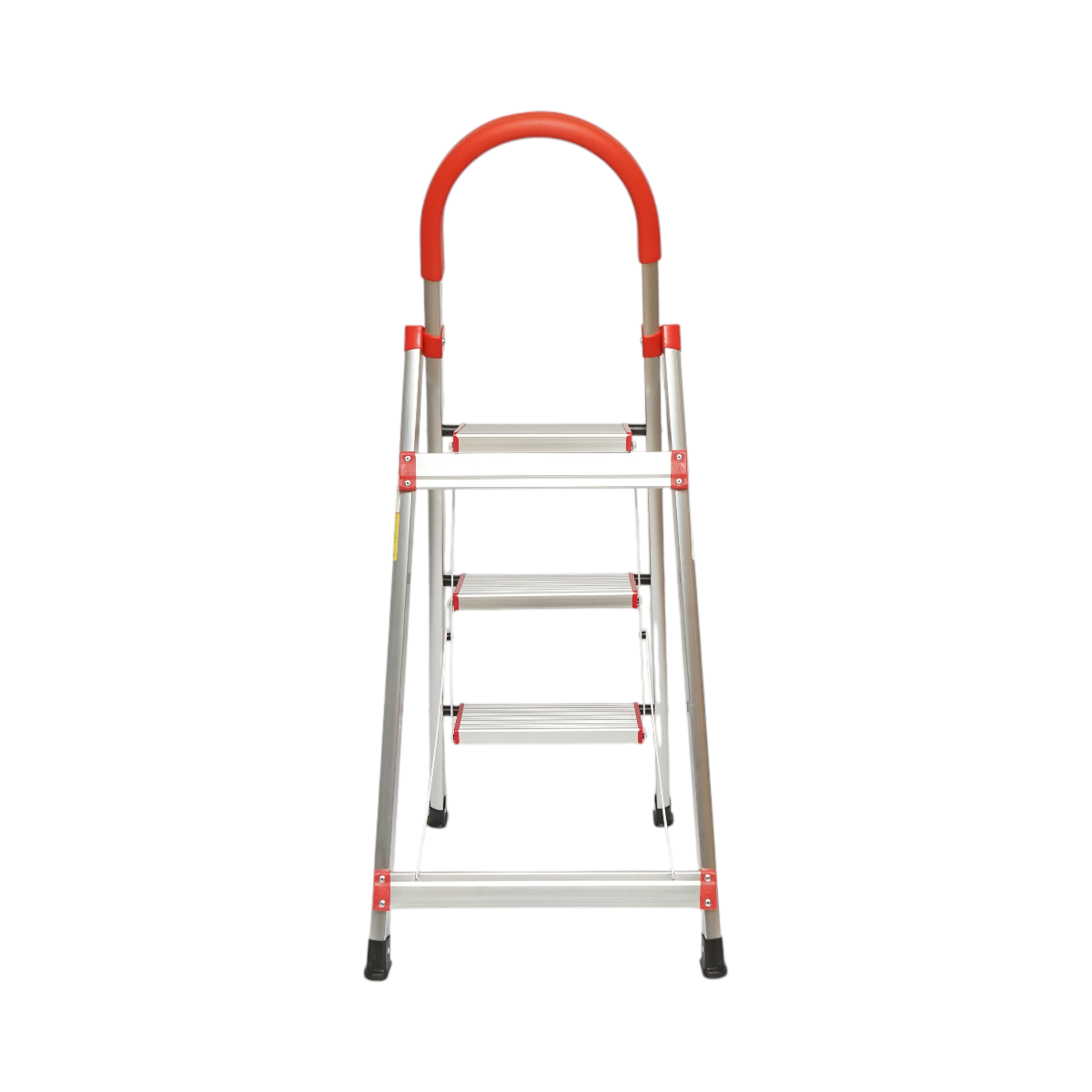 Scara aluminiu pliabila, 3 trepte antiderapante, inaltime 68cm, sarcina maxima 130Kg - imagine 5