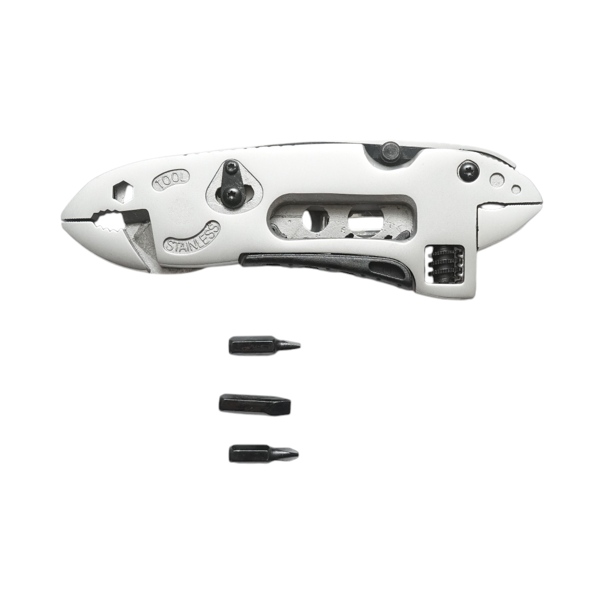 Cleste multifunctional pliabil din otel inoxidabil 175mm - imagine 4