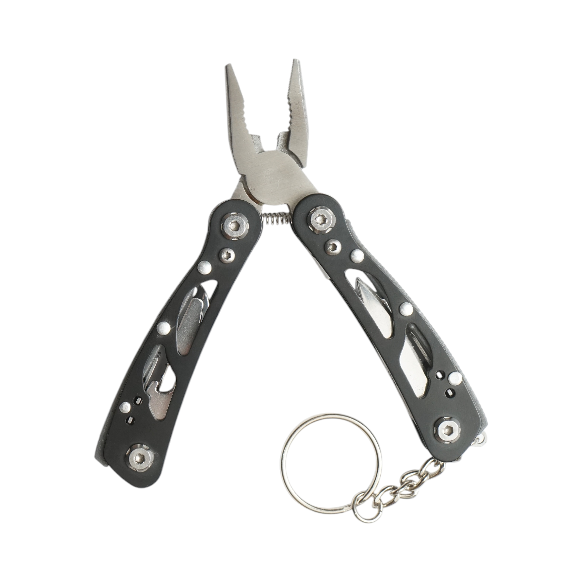 Cleste multifunctional pliabil 9 in 1 din otel inoxidabil 75mm