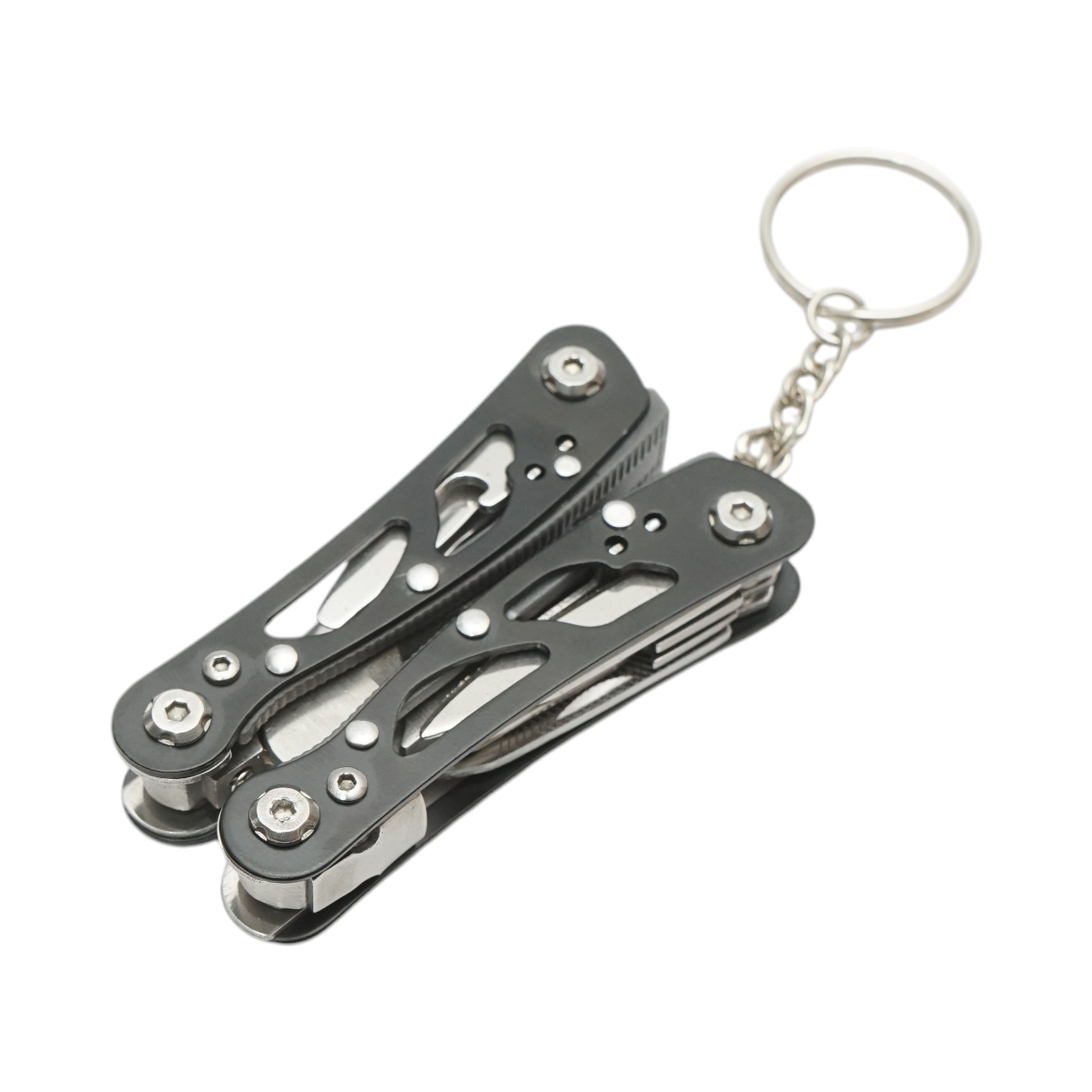 Cleste multifunctional pliabil 9 in 1 din otel inoxidabil 75mm - imagine 5