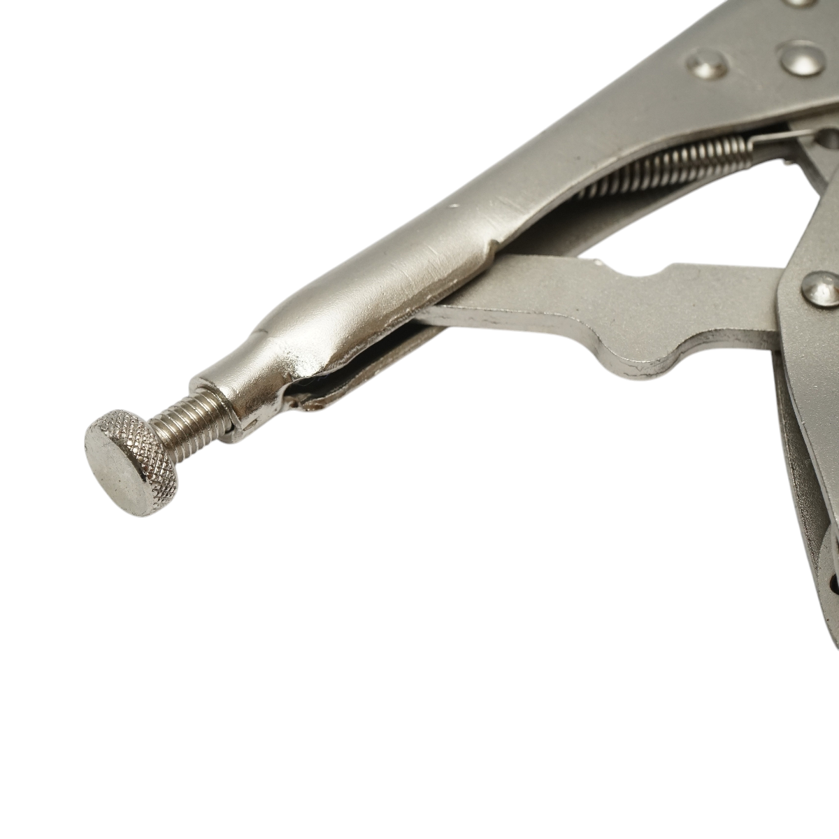 Cleste autoblocant cu falci curbate tip V 250mm Cr-V - imagine 6
