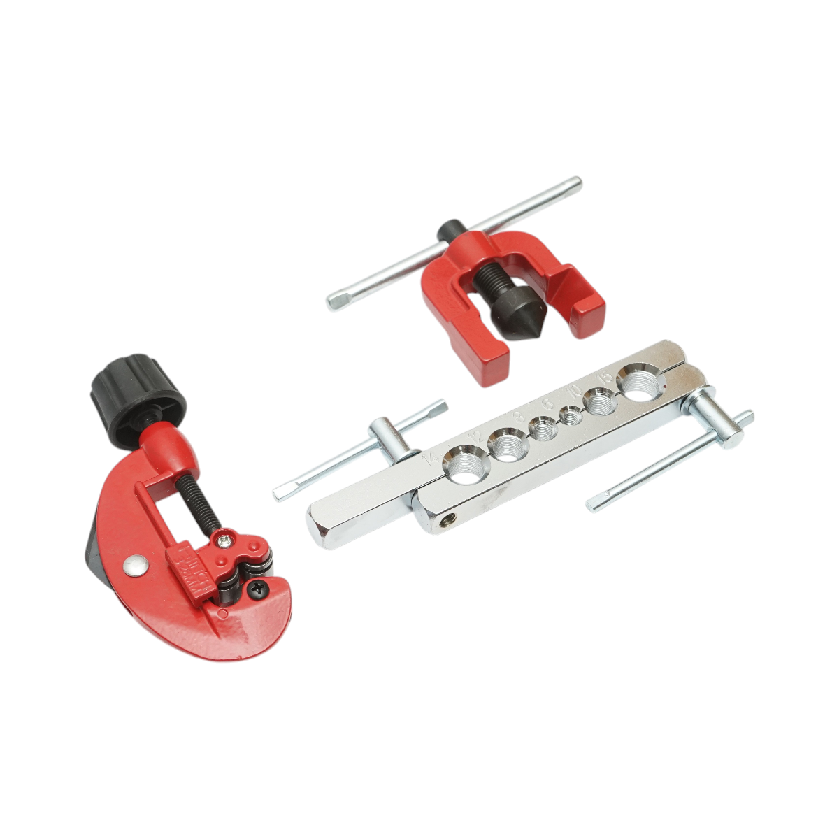 Set bercluire tevi 6-15mm HVAC/R cu taietor si debavurator 3-28mm Breckner Germany - imagine 2