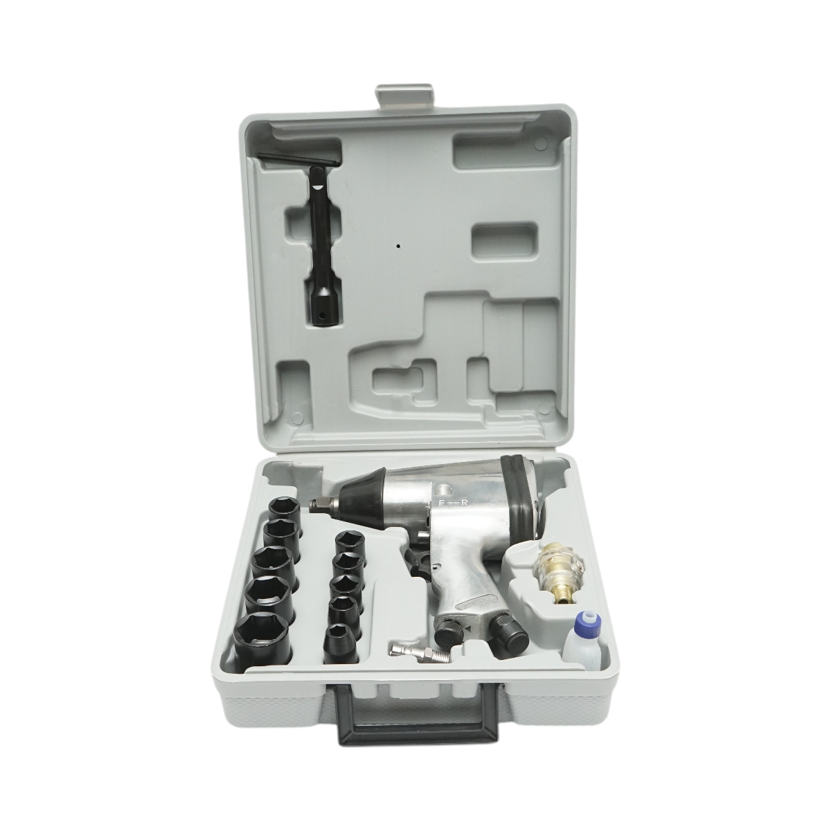Pistol pneumatic de impact 1/2 cu chei tubulare 9-27mm, 340Nm, 7000rpm, presiune de lucru 6.3 bar Breckner Germany