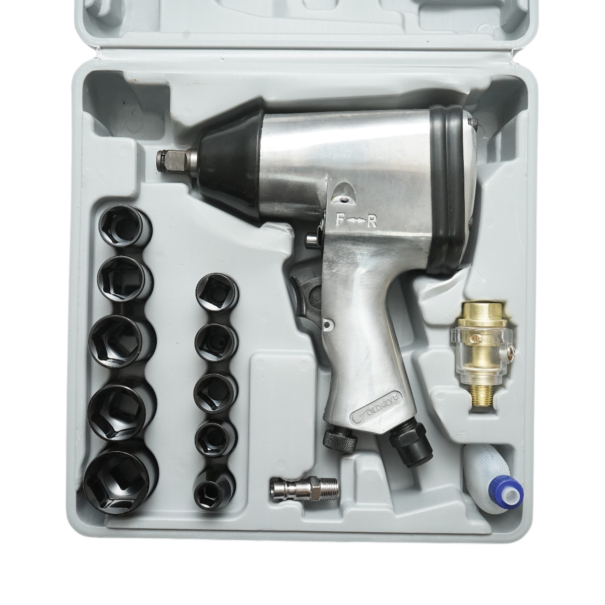 Pistol pneumatic de impact 1/2 cu chei tubulare 9-27mm, 340Nm, 7000rpm, presiune de lucru 6.3 bar Breckner Germany - imagine 3