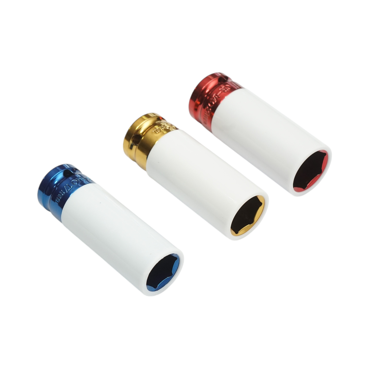 Trusa chei tubulare prezoane roti de impact cu protectie 17mm, 19mm, 21mm, patrat 1/2 inch Breckner Germany - imagine 4