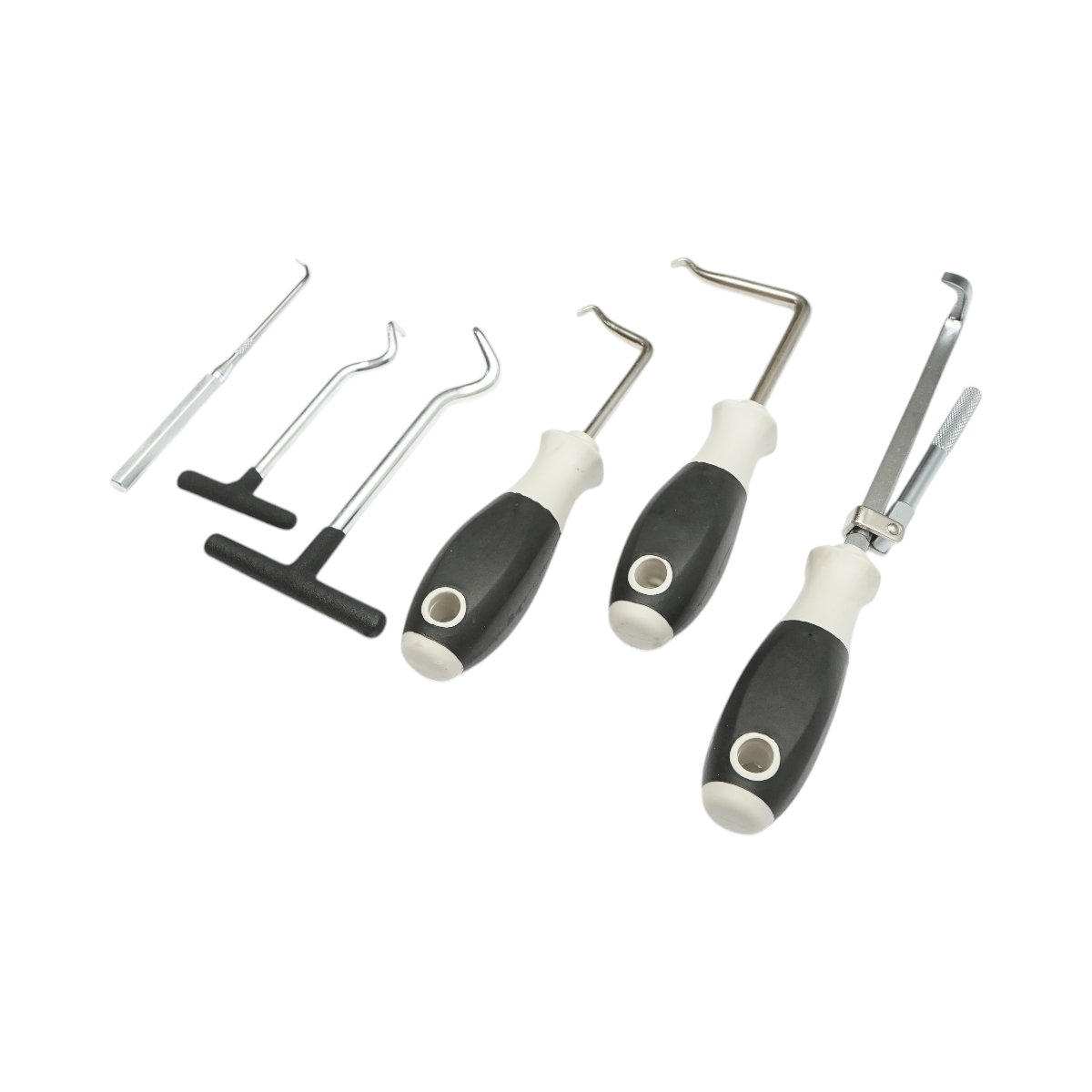 Trusa carlige pentru extras garnituri, simeringuri, inele o-ring 6 piese Breckner Germany - imagine 6