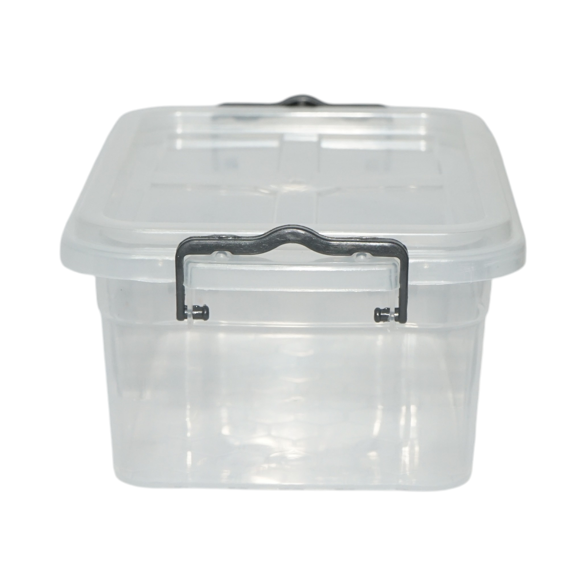 Cutie depozitare 0.8L transparenta cu capac din plastic 160x120x70mm - imagine 2