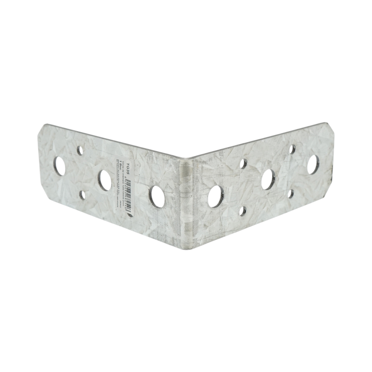 Vinclu de imbinare 120x120x45mm, grosime 2mm, otel zincat - imagine 3