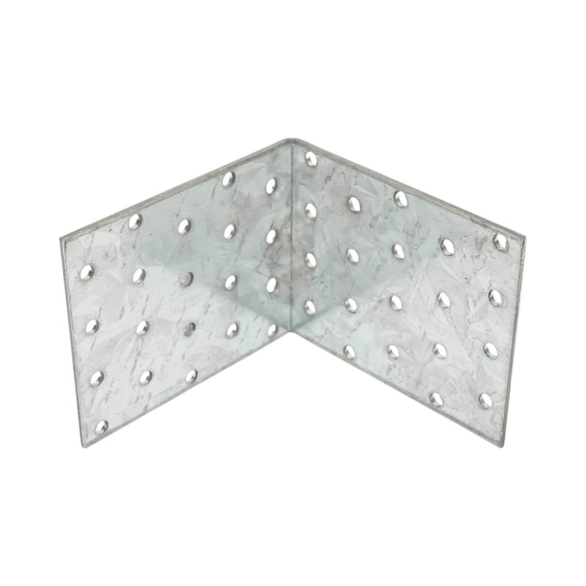 Vinclu de imbinare 100x100x80mm, grosime 2.5mm, otel zincat - imagine 2