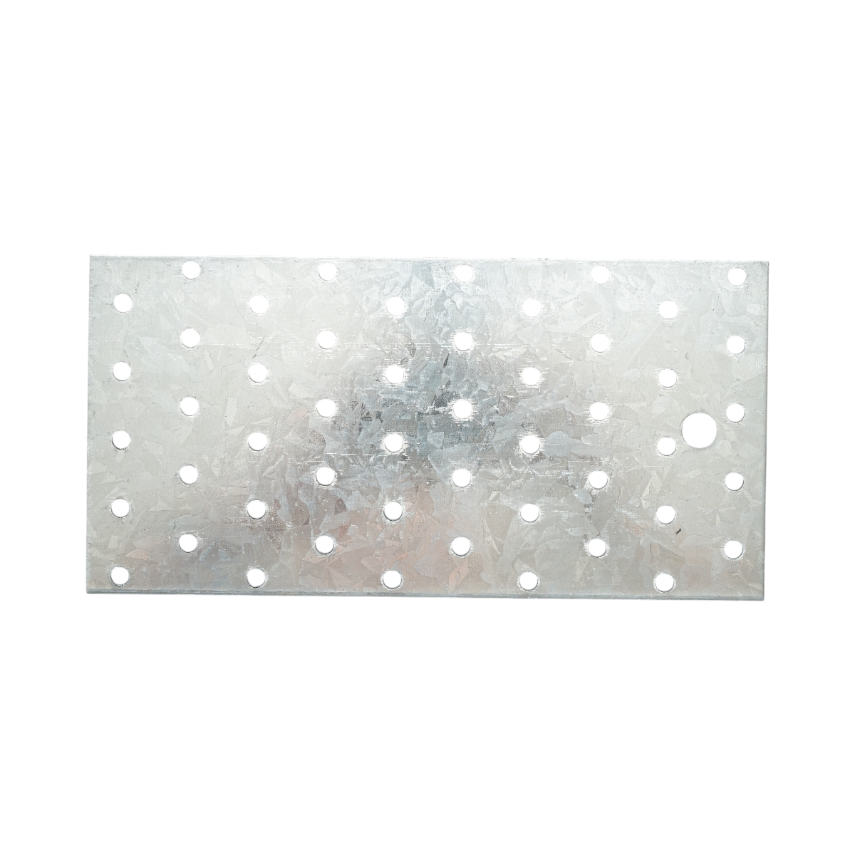 Placa perforata 100x200mm, grosime 2mm, otel zincat - imagine 4