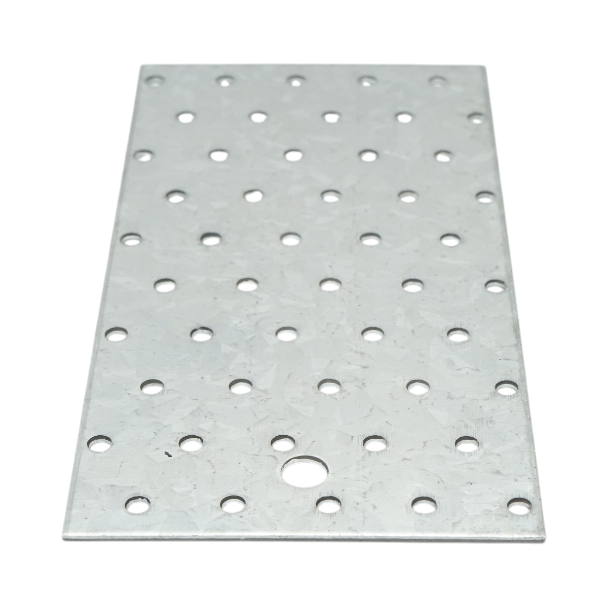 Placa perforata 100x200mm, grosime 2mm, otel zincat - imagine 3