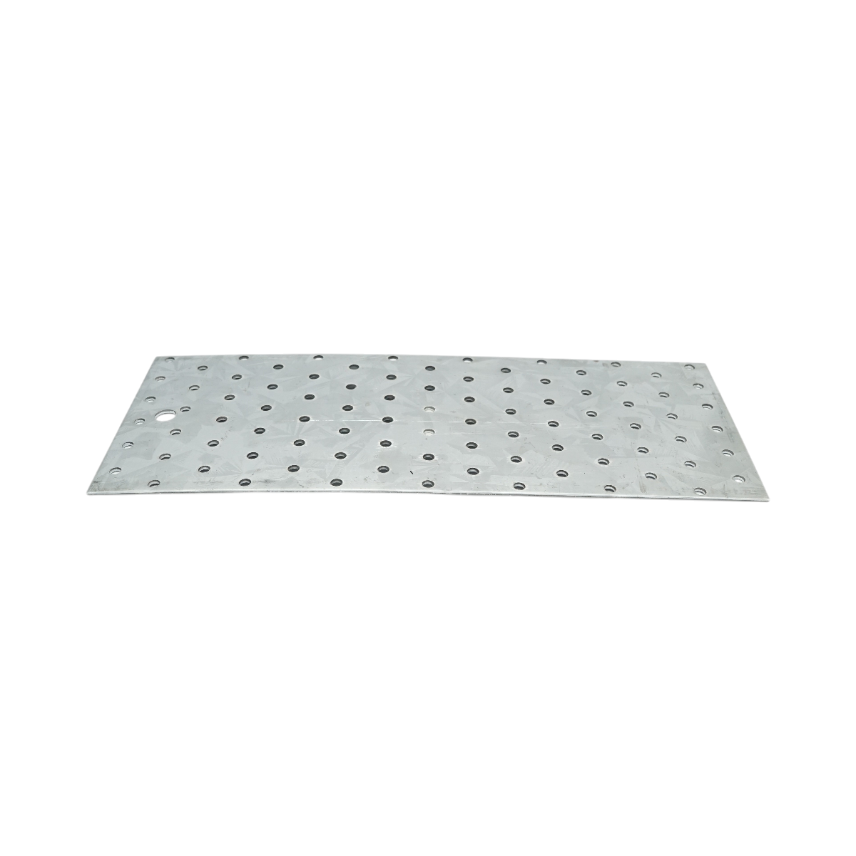 Placa perforata 120x300mm, grosime 2mm, otel zincat - imagine 2