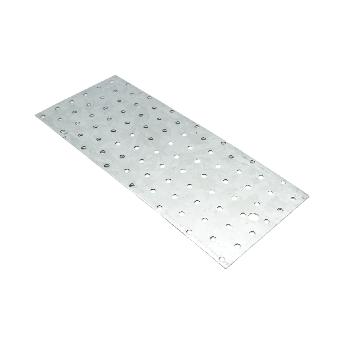 Placa perforata 120x300mm, grosime 2mm, otel zincat - imagine 3