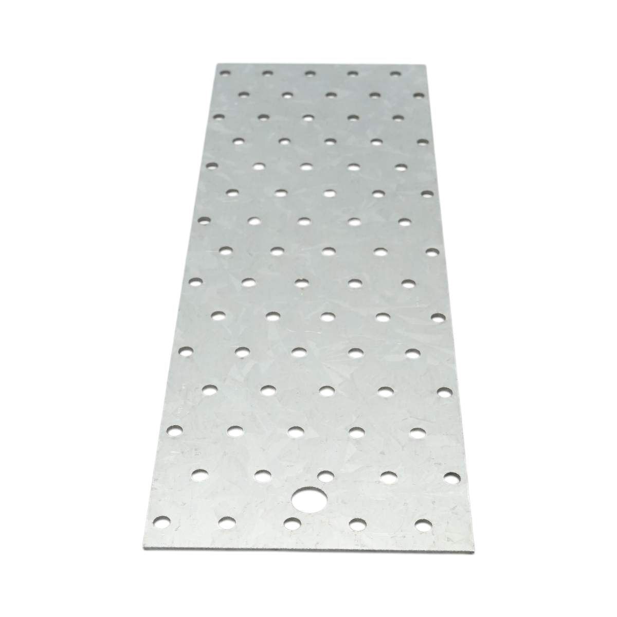 Placa perforata 100x300mm, grosime 2mm, otel zincat - imagine 3