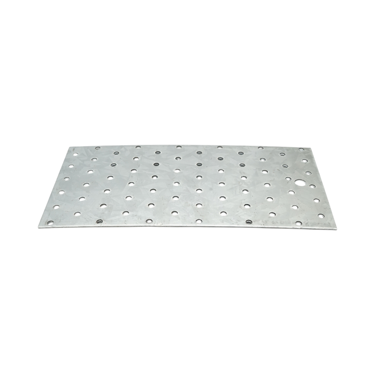 Placa perforata 120x240mm, grosime 2mm, otel zincat - imagine 2