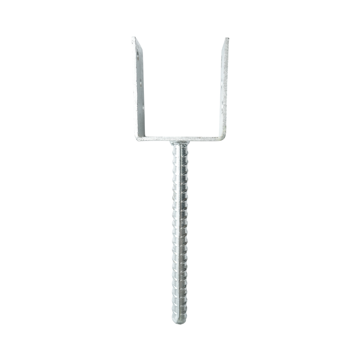 Papuc reazem cu tija 81x60x102mm, grosime 4mm, otel zincat - imagine 3