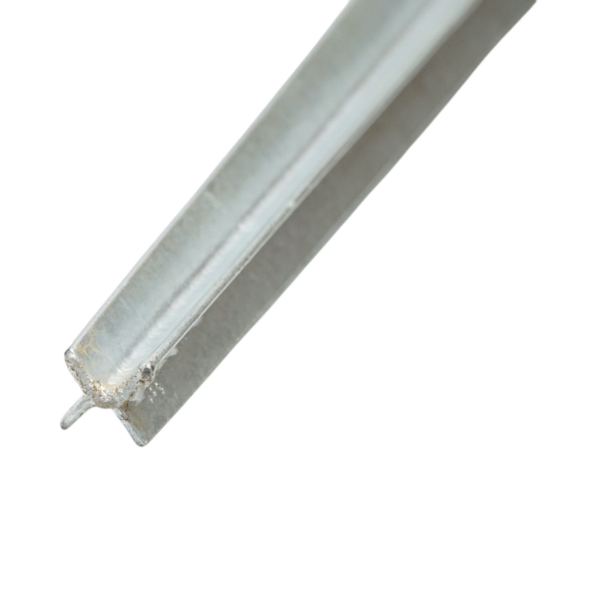 Suport stalp tip tarus 71x71x750mm, grosime 2mm, otel zincat - imagine 4