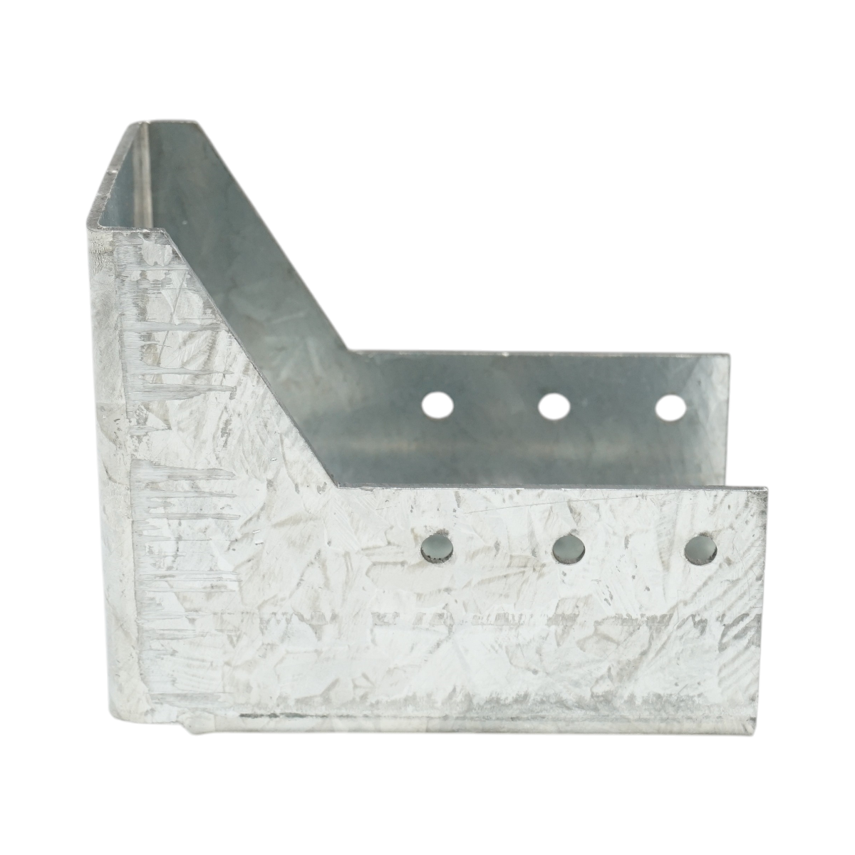 Papuc grinda tip B 60x100mm, grosime 2mm, otel zincat - imagine 5