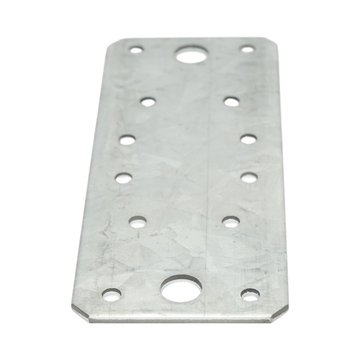 Element de imbinare plat 135x55mm, grosime 2.5mm, otel zincat - imagine 3