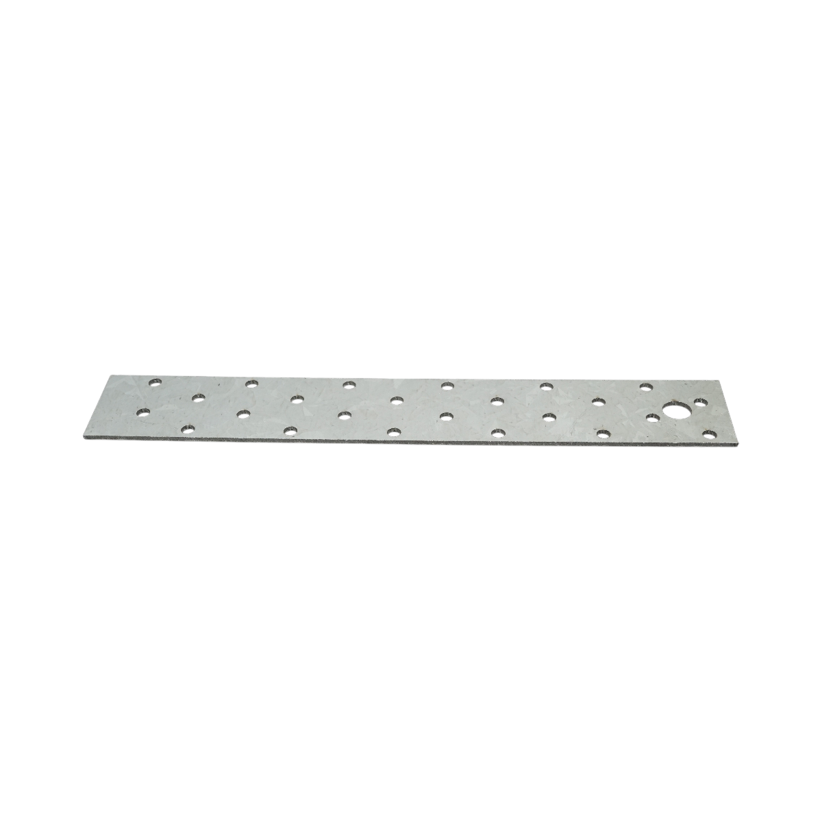 Placa perforata 40x250mm, grosime 2mm, otel zincat - imagine 2
