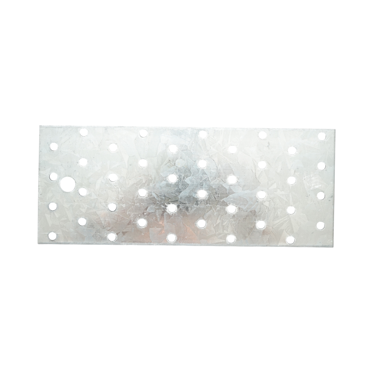 Placa perforata 80x200mm, grosime 2mm, otel zincat - imagine 4