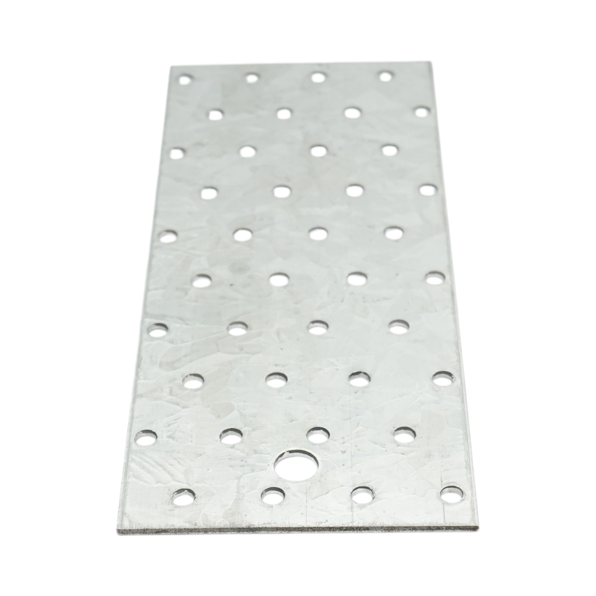 Placa perforata 80x200mm, grosime 2mm, otel zincat - imagine 3