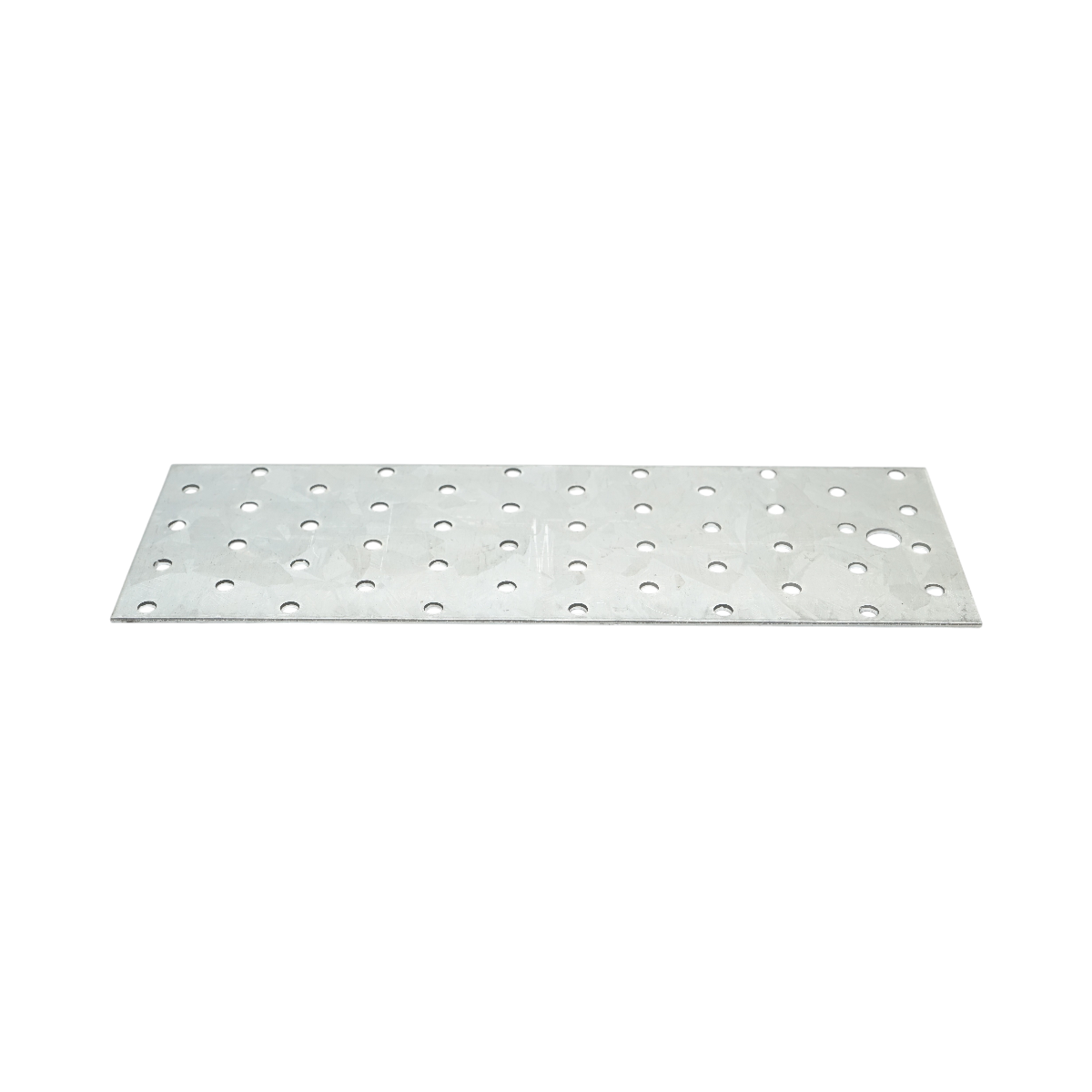 Placa perforata 80x240mm, grosime 2mm, otel zincat - imagine 2