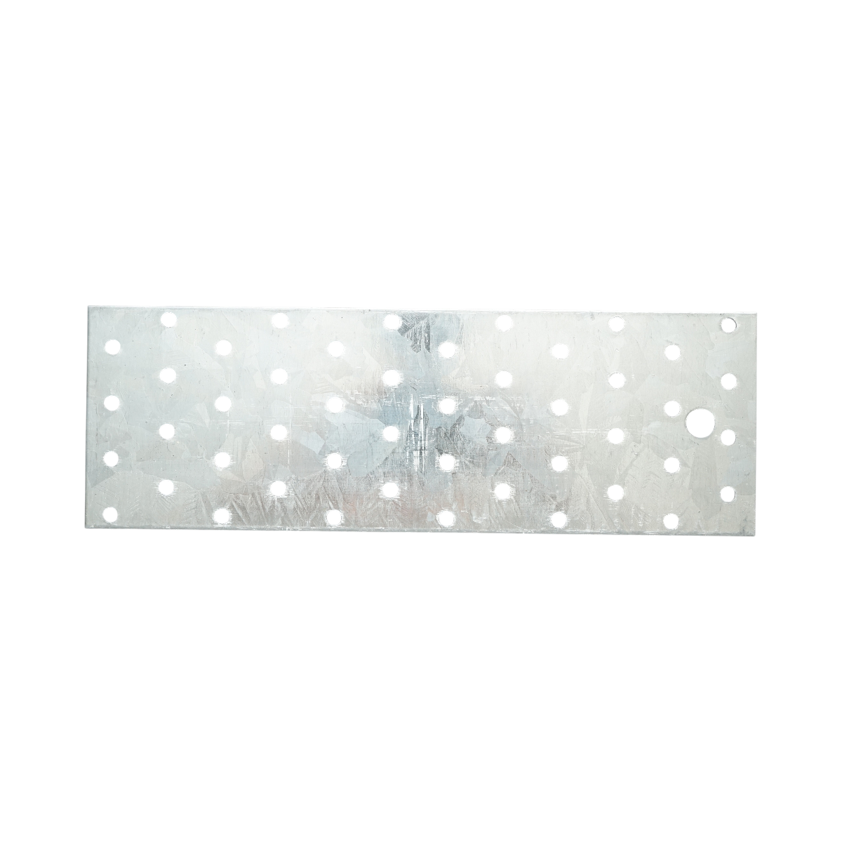 Placa perforata 80x240mm, grosime 2mm, otel zincat - imagine 4