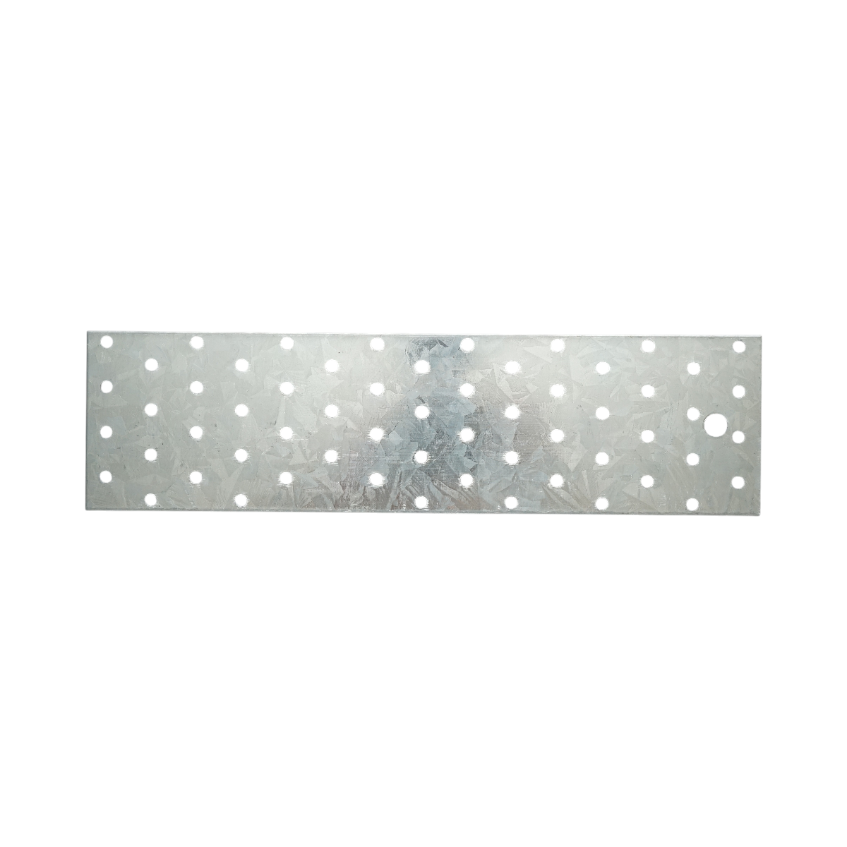 Placa perforata 80x300mm, grosime 2mm, otel zincat - imagine 4