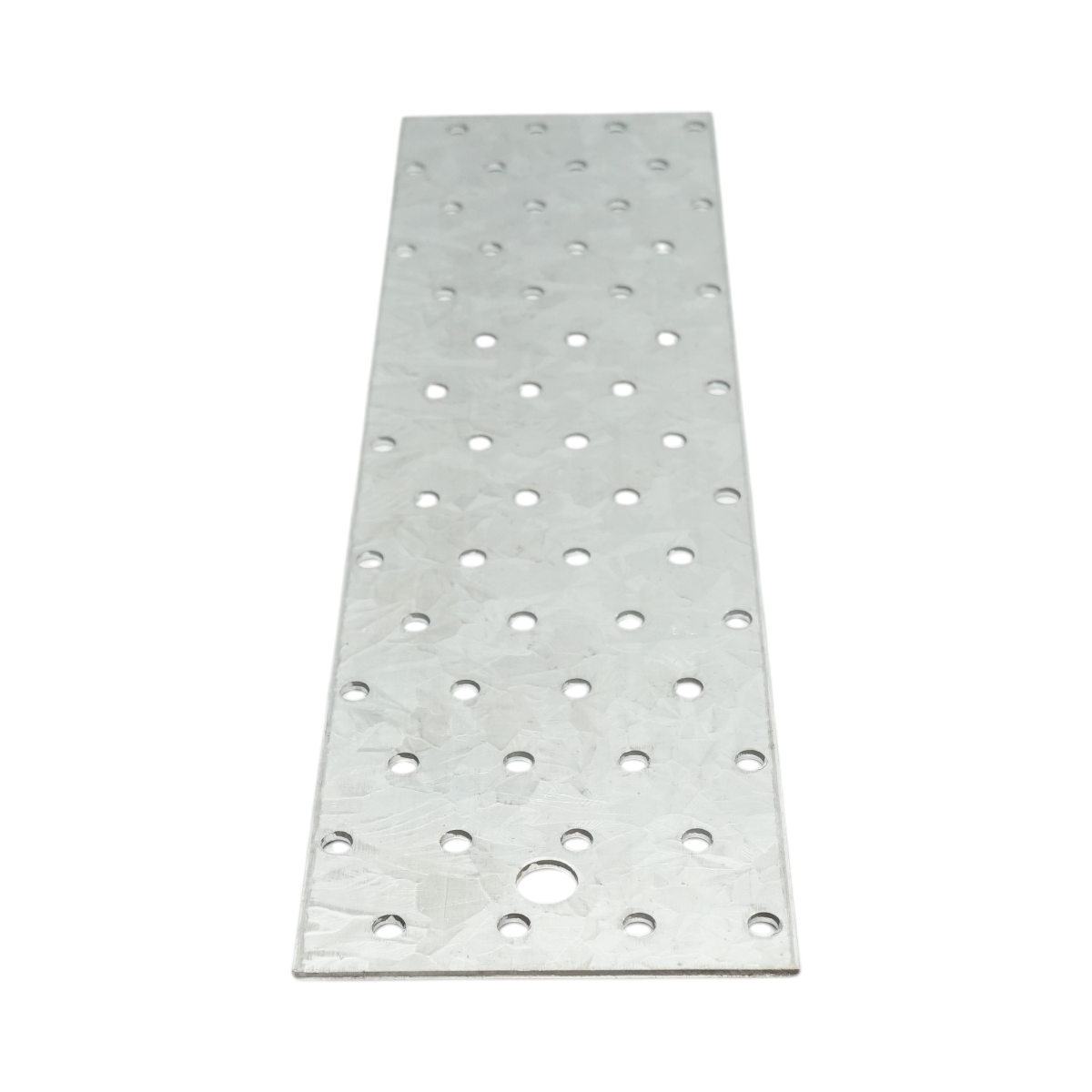 Placa perforata 80x300mm, grosime 2mm, otel zincat - imagine 3