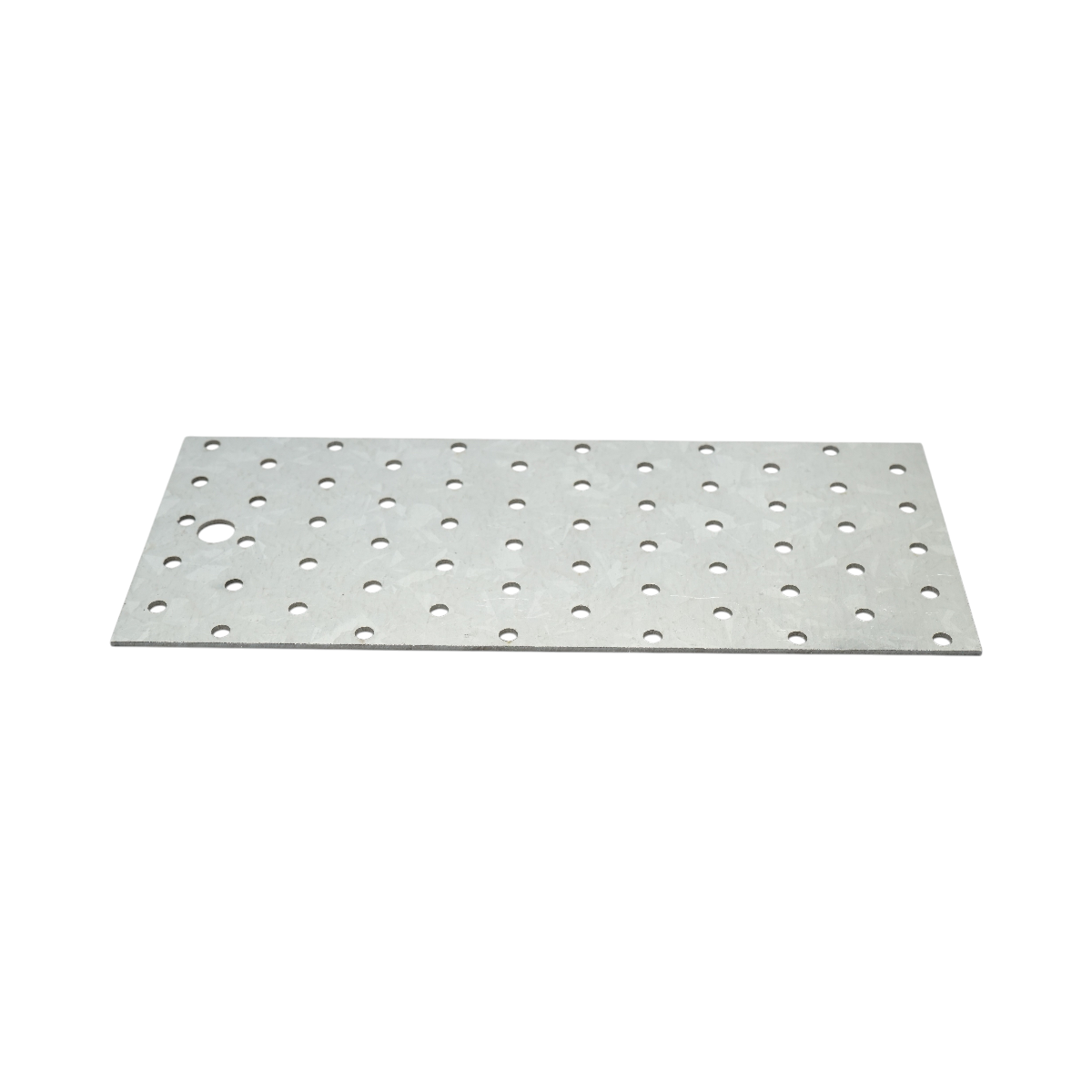Placa perforata 100x240mm, grosime 2mm, otel zincat - imagine 2