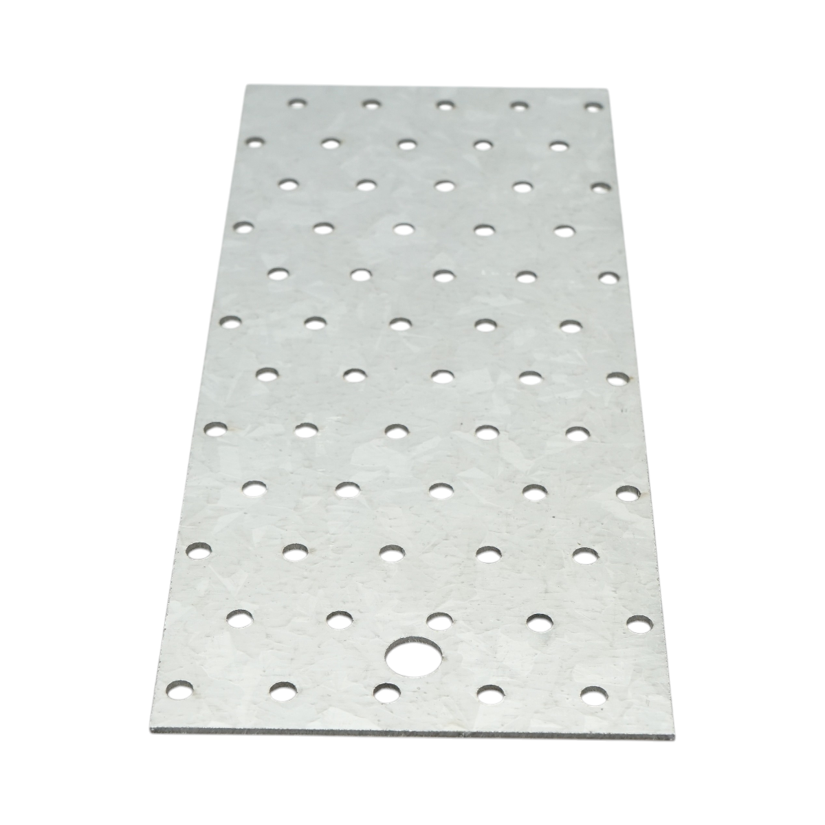 Placa perforata 100x240mm, grosime 2mm, otel zincat - imagine 3