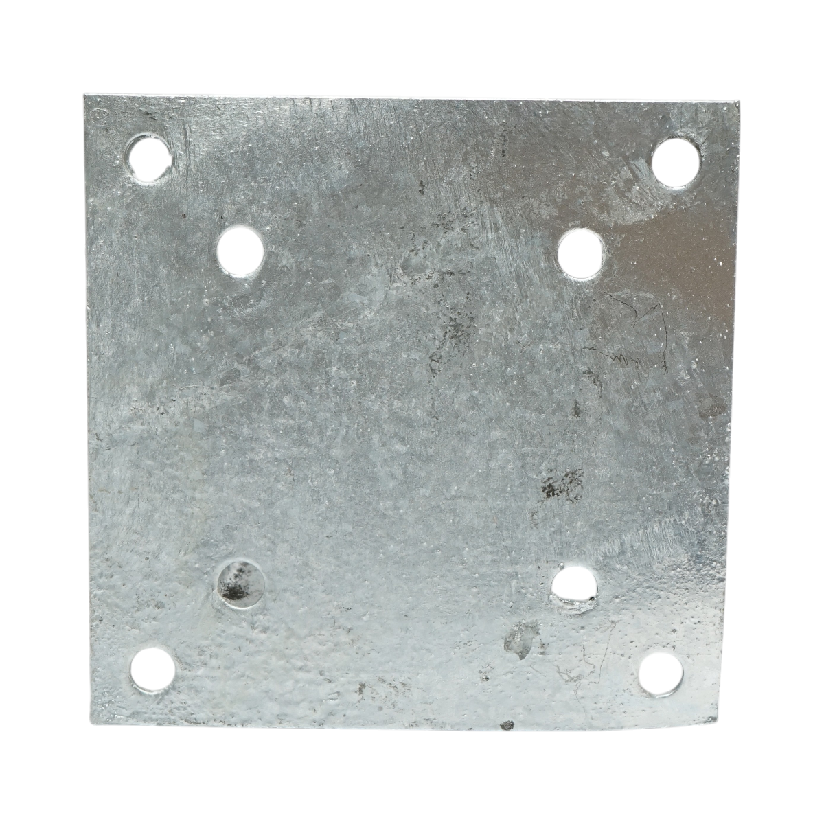 Suport stalp patrat aplicat 91x91x150mm, grosime 2mm, otel zincat - imagine 4