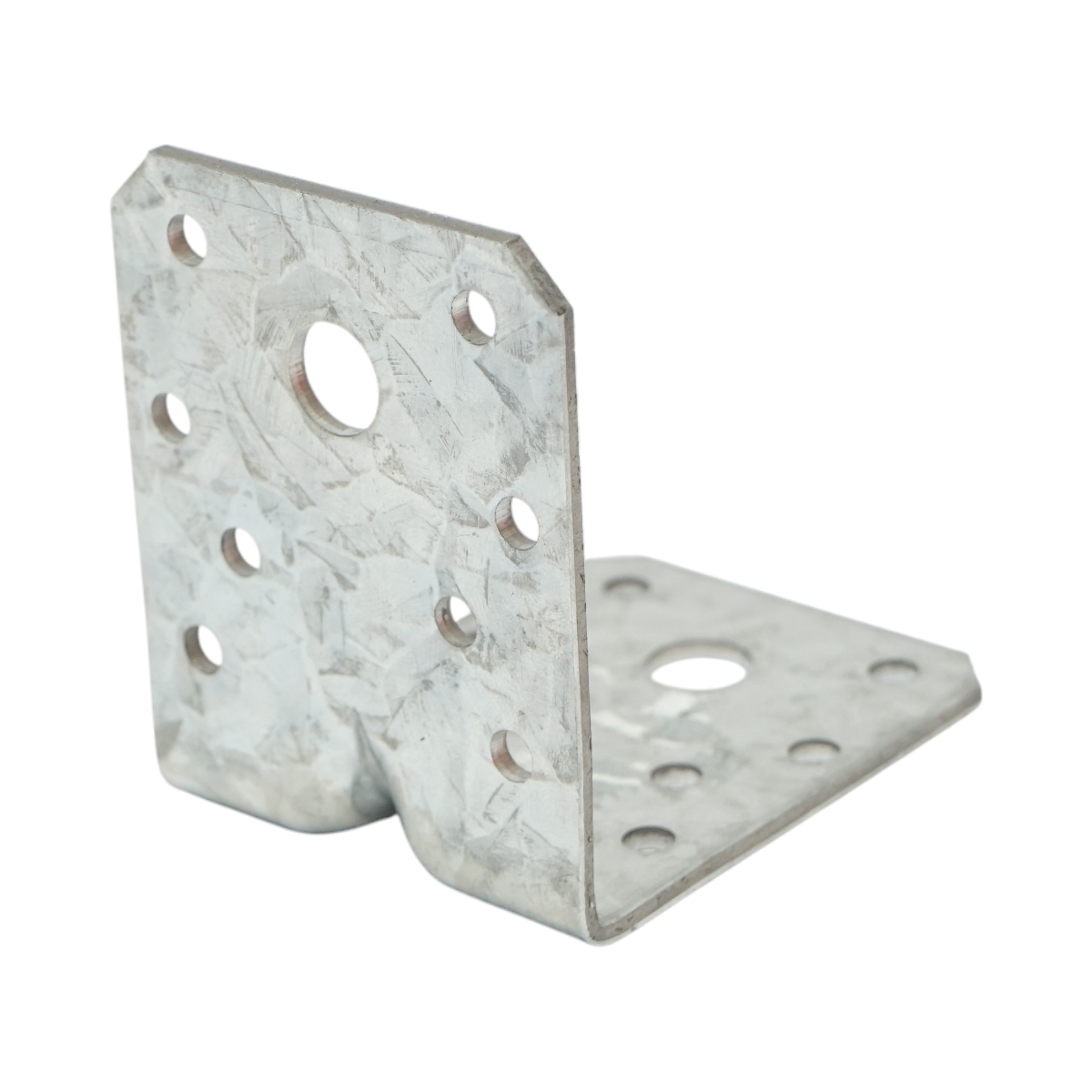 Vinclu de imbinare cu intaritura 70x70x55mm, grosime 2.5mm, otel zincat - imagine 4