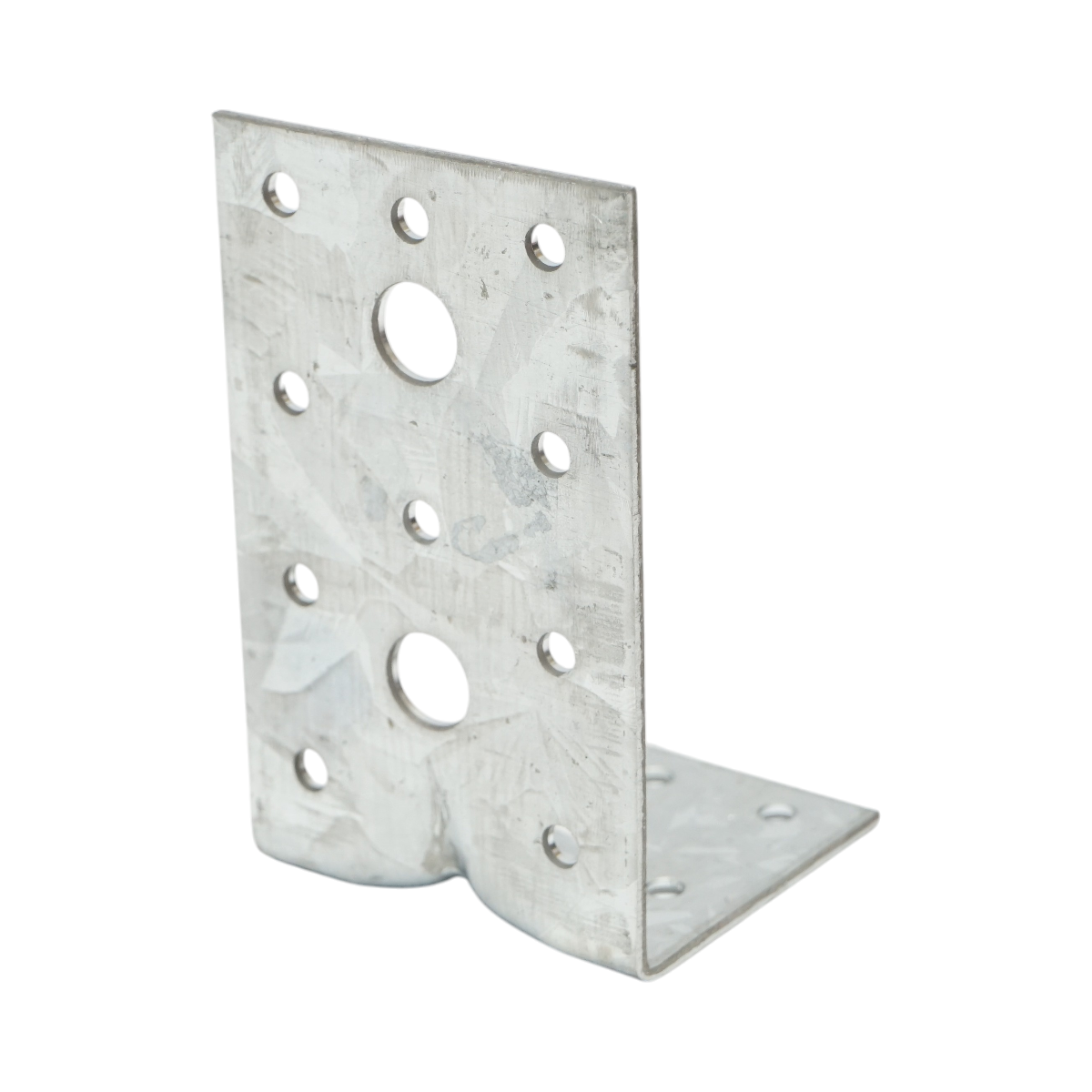 Vinclu de imbinare cu intaritura 90x55x55mm, grosime 2mm, otel zincat - imagine 4