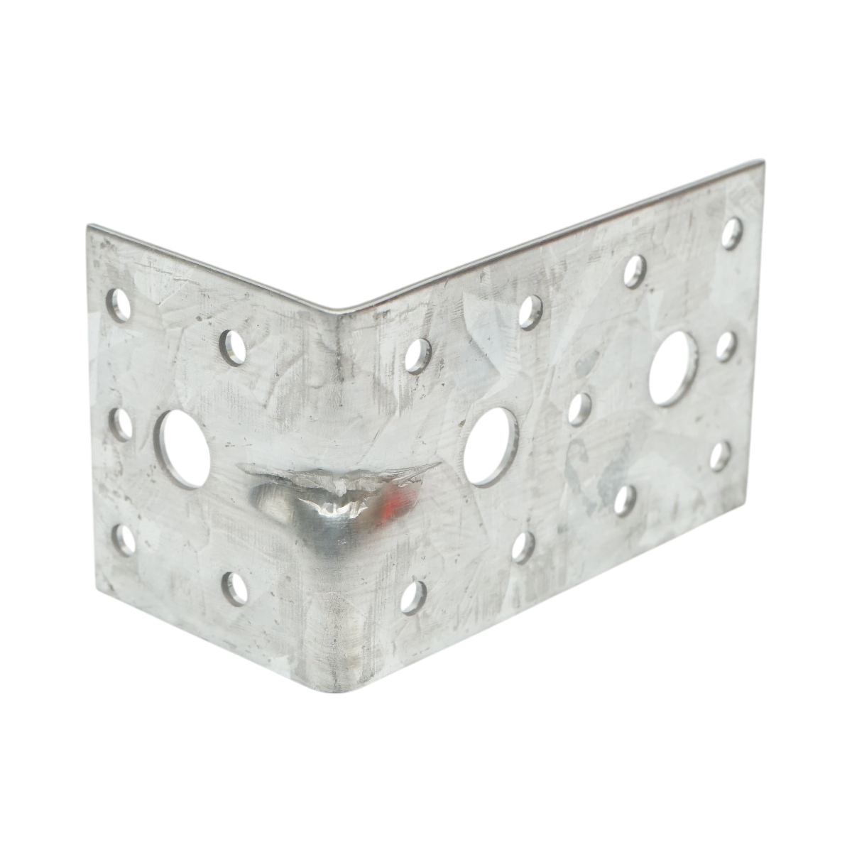 Vinclu de imbinare cu intaritura 90x55x55mm, grosime 2mm, otel zincat - imagine 3