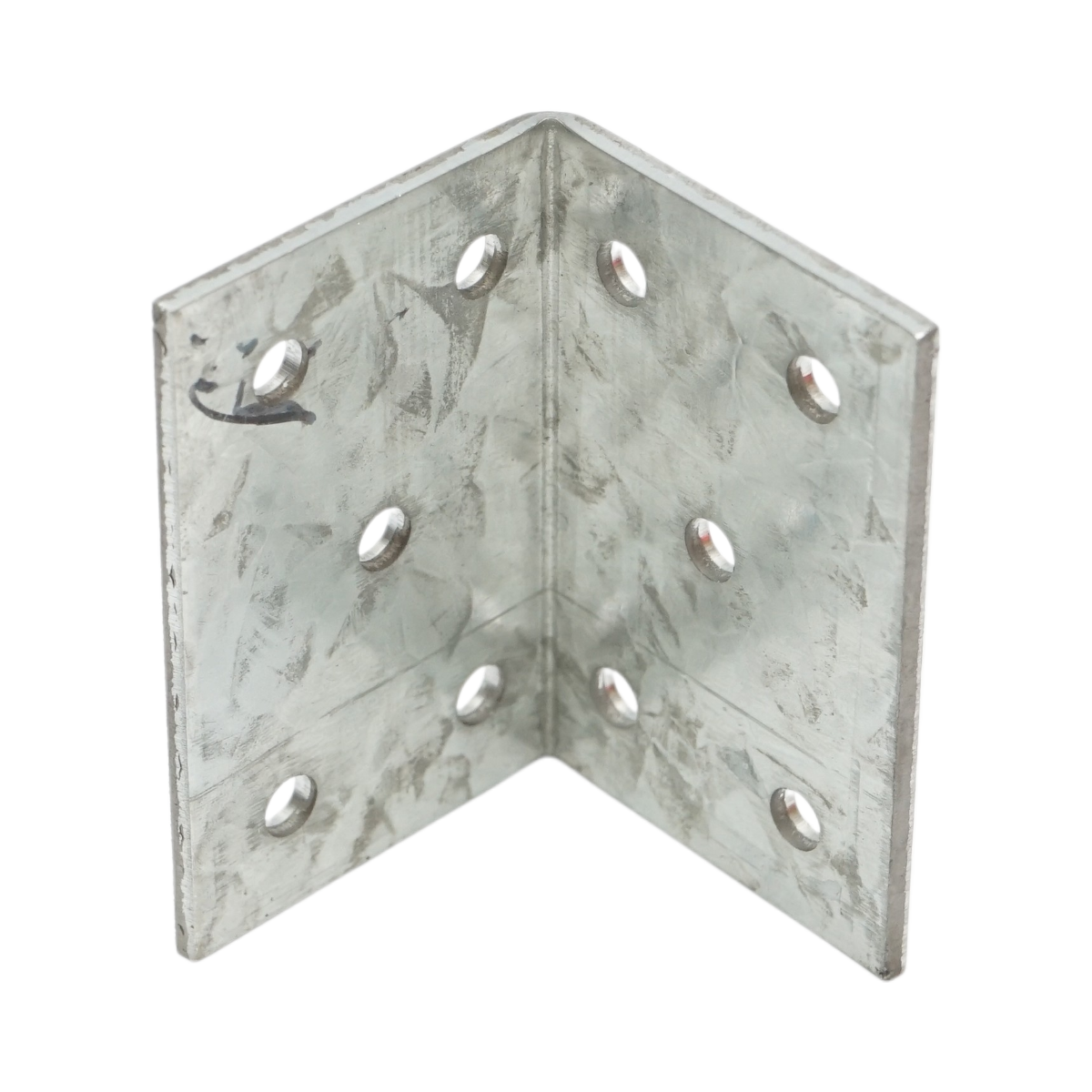 Vinclu de imbinare 40x40x60mm, grosime 2.5mm, otel zincat - imagine 2