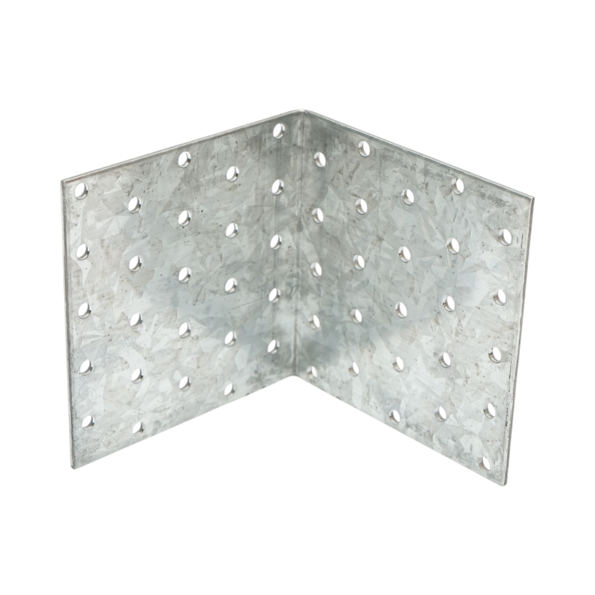 Vinclu de imbinare 100x100x100mm, grosime 2.5mm, otel zincat - imagine 2