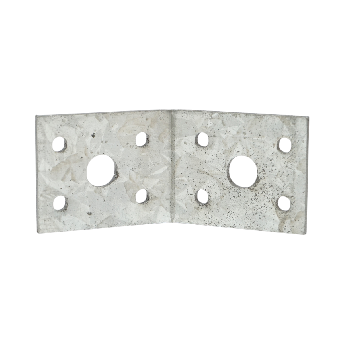 Element de imbinare 135° contra vantuirii 50x50x40mm, grosime 2.5mm, otel zincat - imagine 2