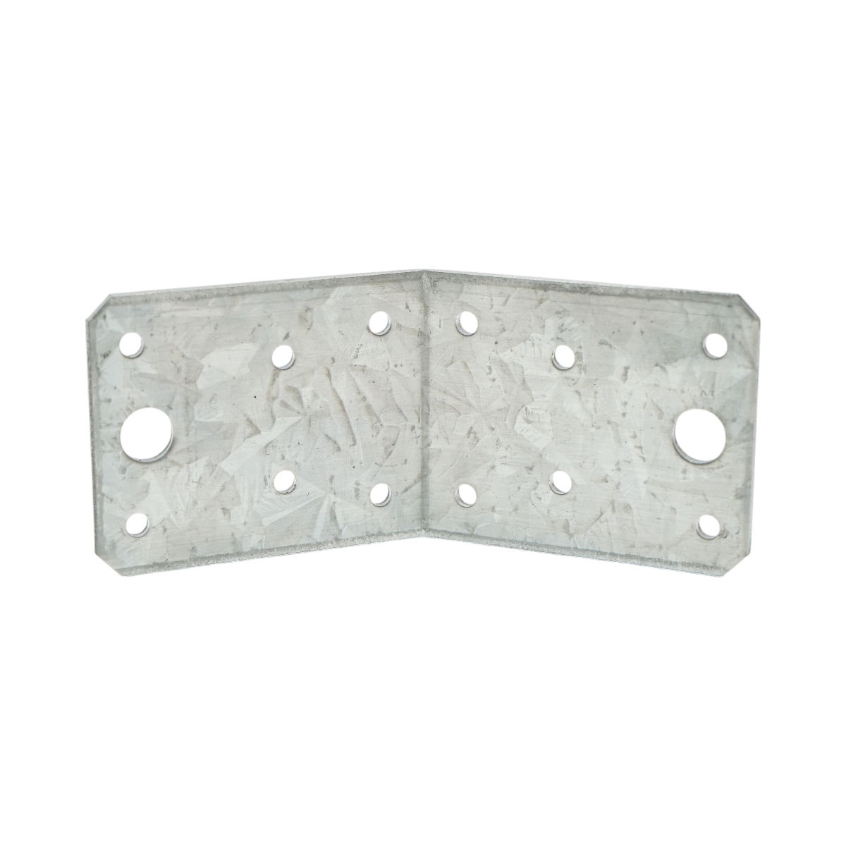 Element de imbinare 135° contra vantuirii 70x70x55mm, grosime 2.5mm, otel zincat - imagine 2