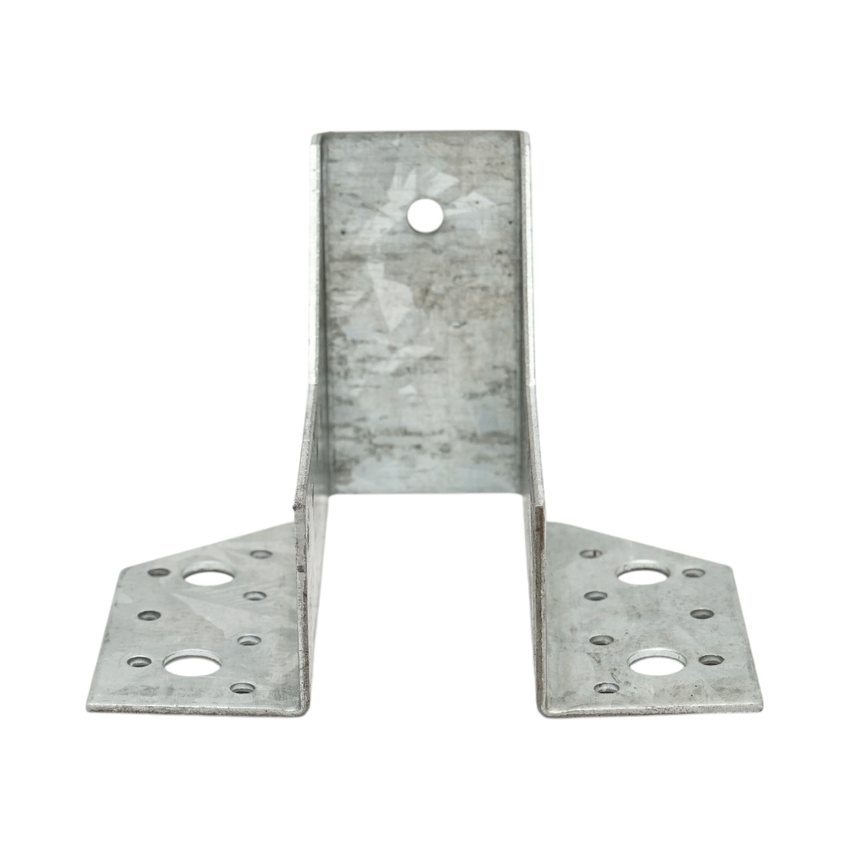 Papuc grinda tip A 40x100mm, grosime 2mm, otel zincat - imagine 2