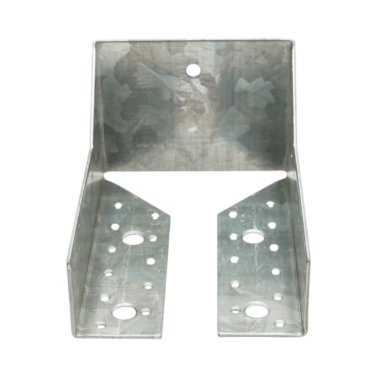 Papuc grinda tip B 100x140mm, grosime 2mm, otel zincat - imagine 2