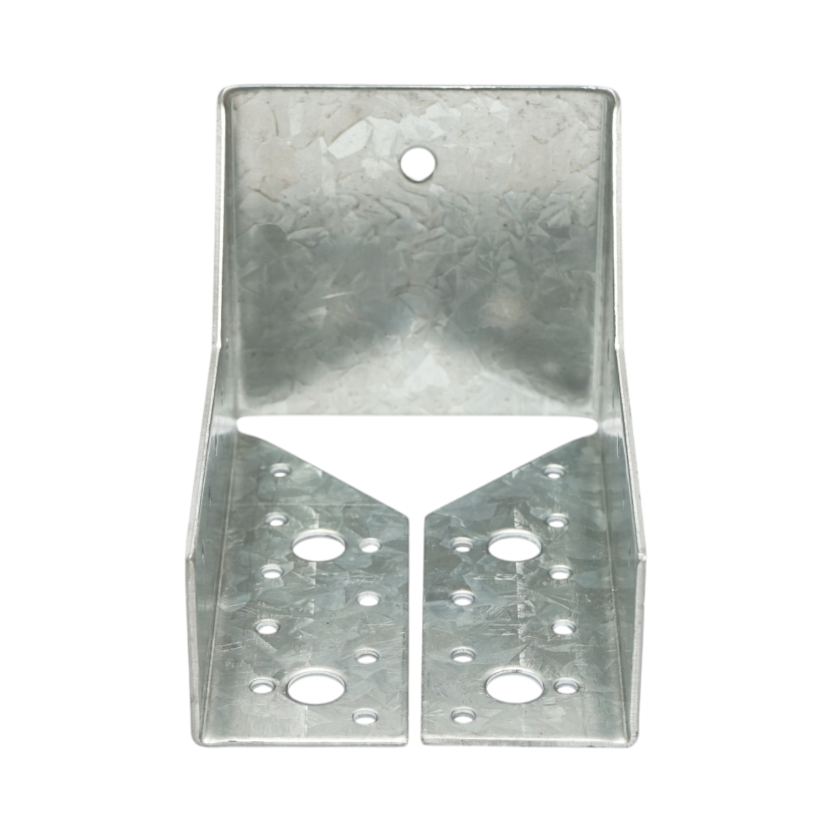 Papuc grinda tip B 80x120mm, grosime 2mm, otel zincat - imagine 2