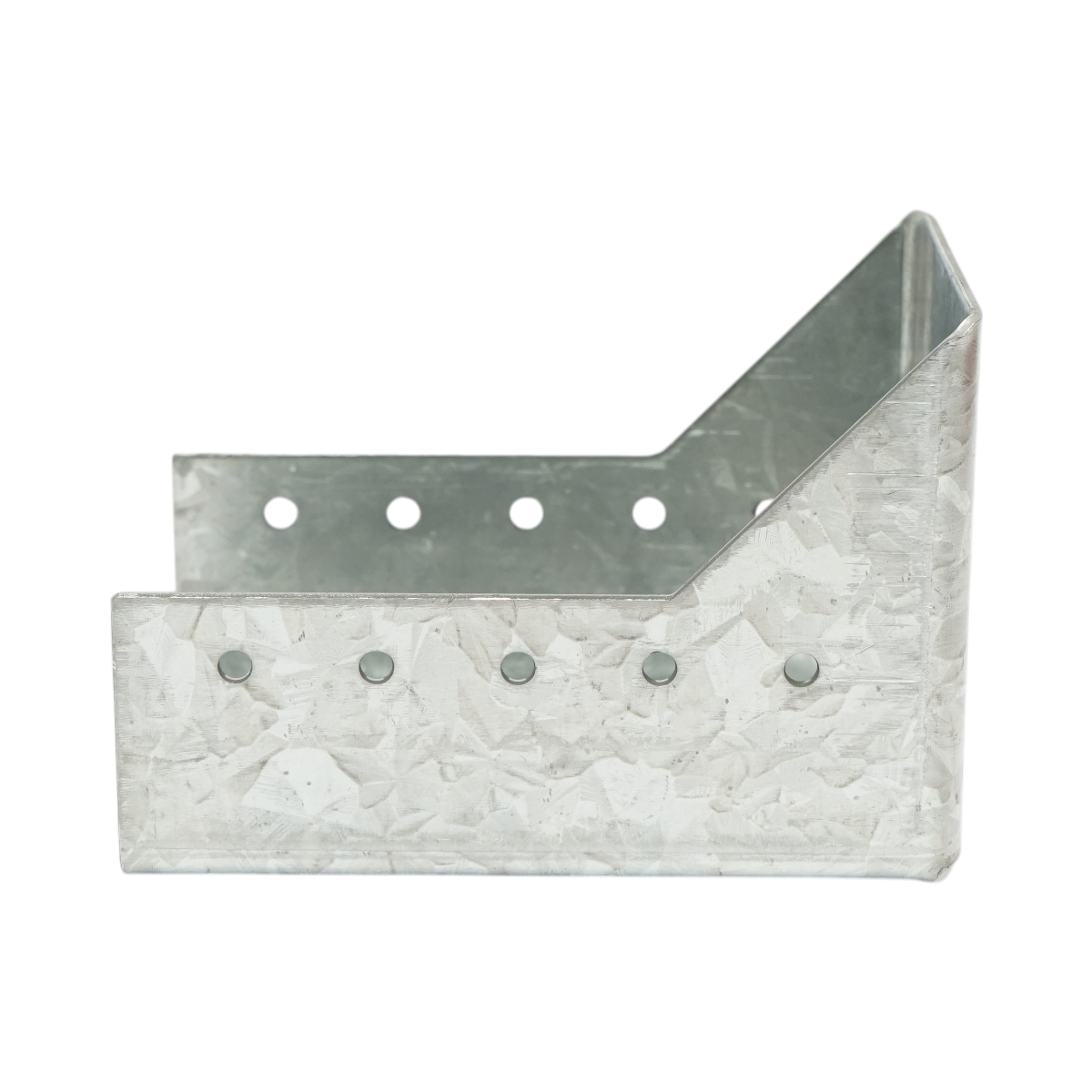 Papuc grinda tip B 80x120mm, grosime 2mm, otel zincat - imagine 4